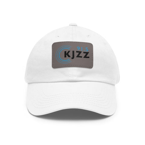 KJZZ Hat with Leather Patch